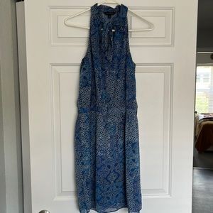 Banana Republic dress, tie neck, size 2